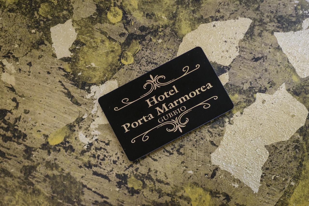 Hotel Porta Marmorea Γκούμπιο Εξωτερικό φωτογραφία